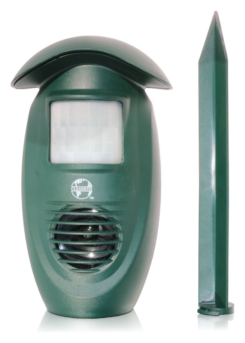 Cleanrth TSAR550 Super Advanced Ultrasonic Animal Repeller wTriple Scan Technology